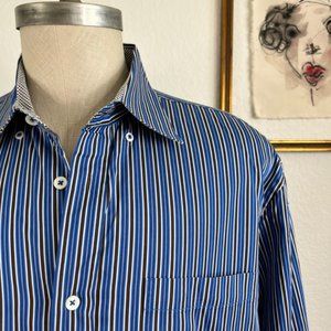 Bugatchi Striped Button Down Shirt